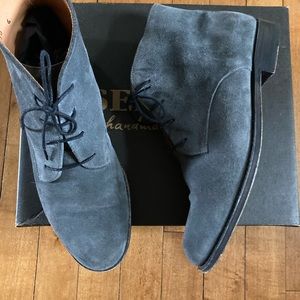 Sendra + Poetry suede ankle boots.